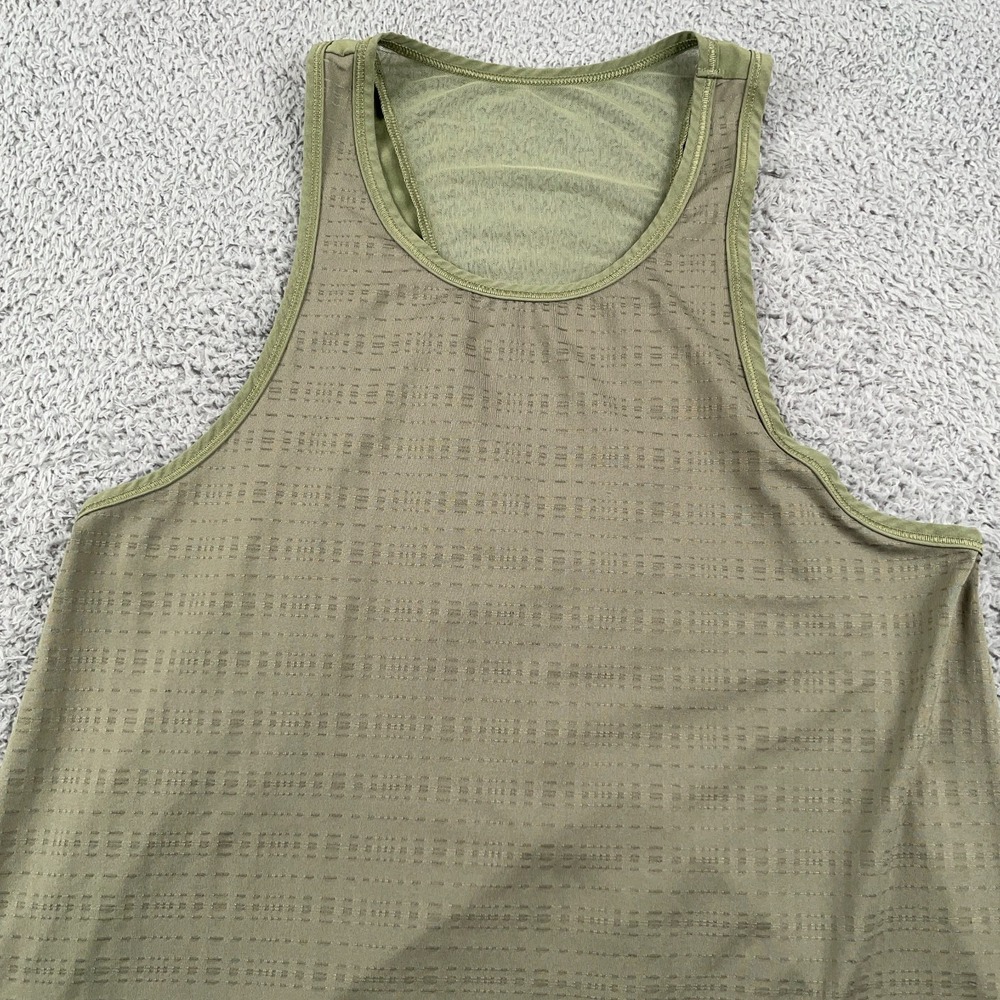 The North Face Tank Top Womens Small Green FlashDry Running Active Lightweight